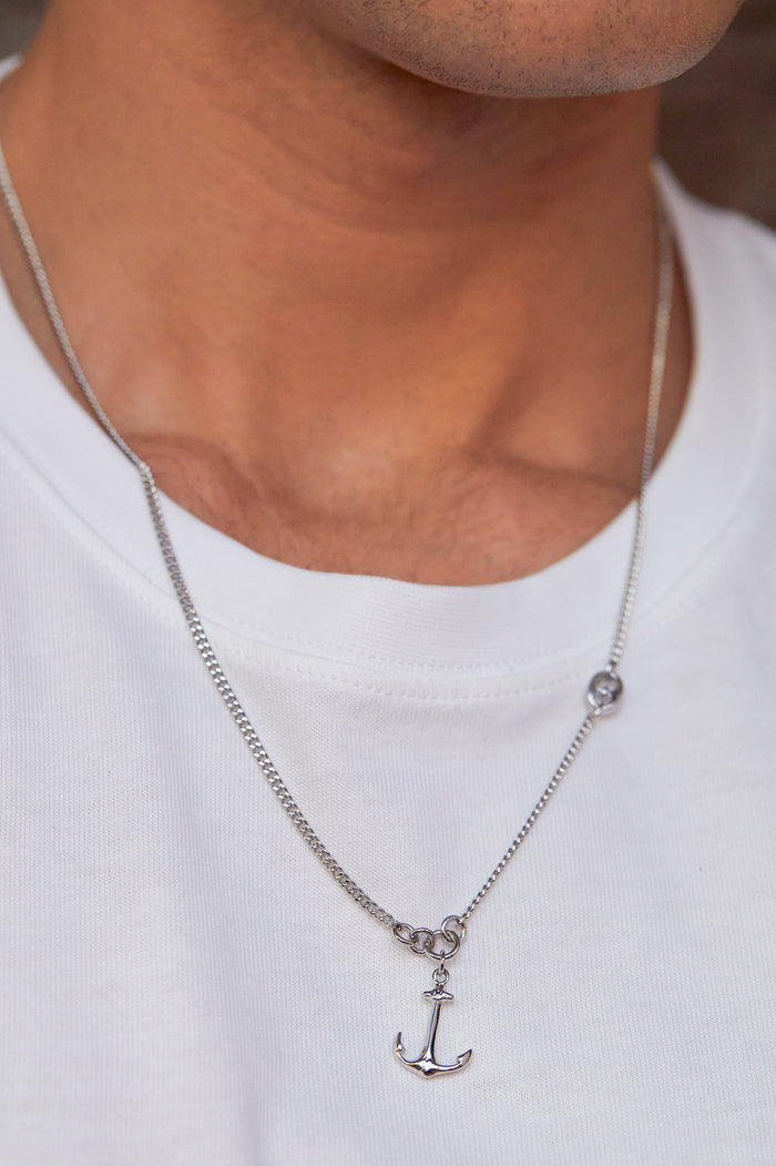 Men's Anchor Necklace