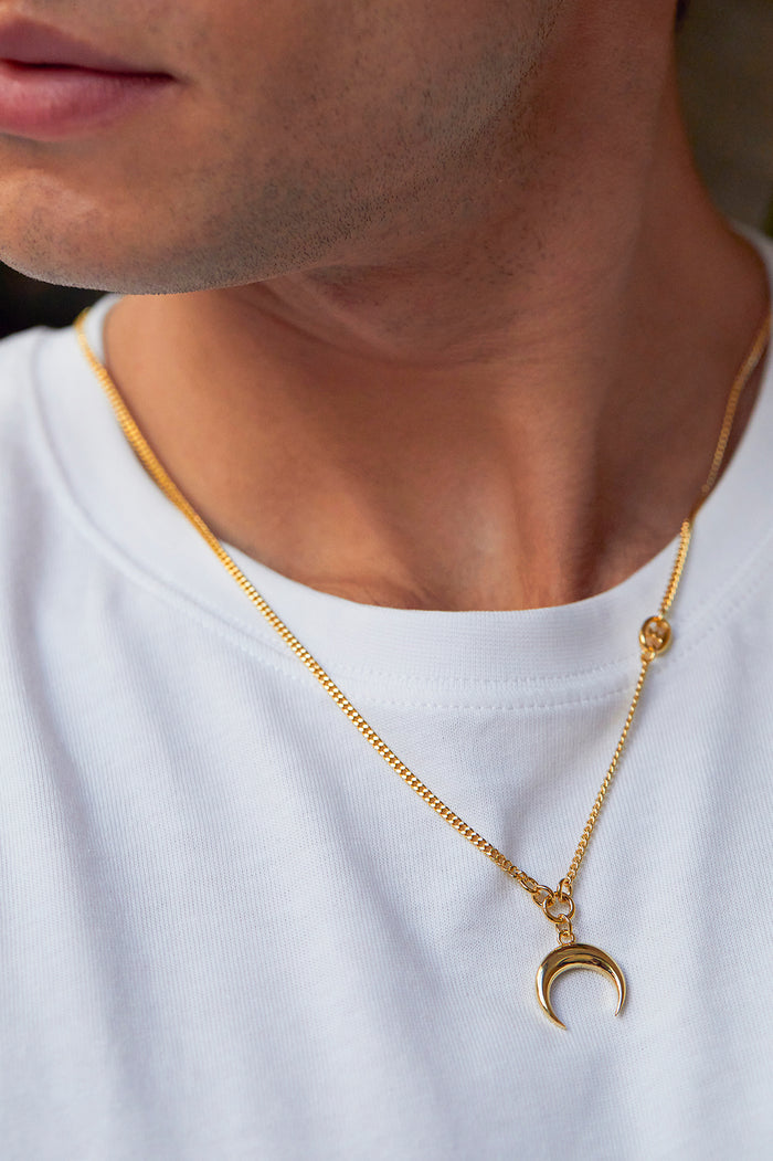 Men's Horn Necklace