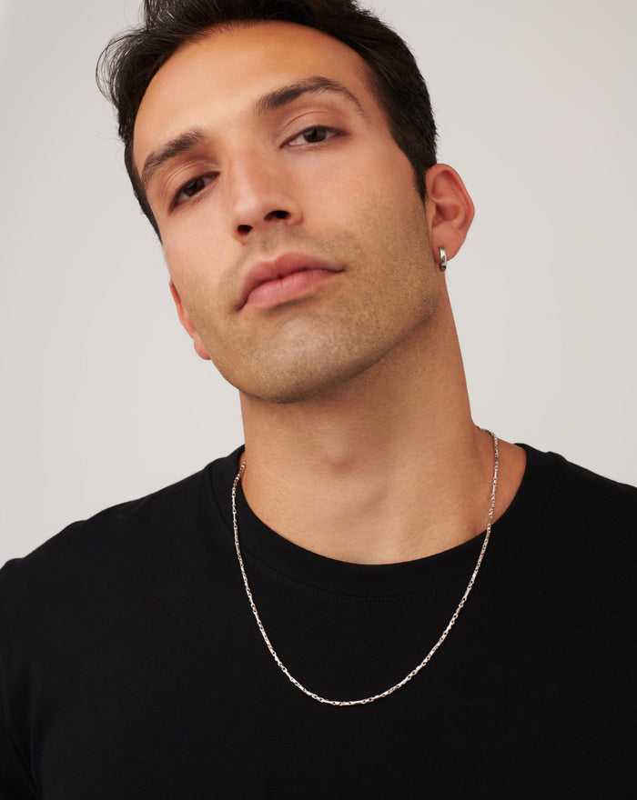 Men's Interlocking Link Chain Necklace | Sterling Silver Necklaces Missoma