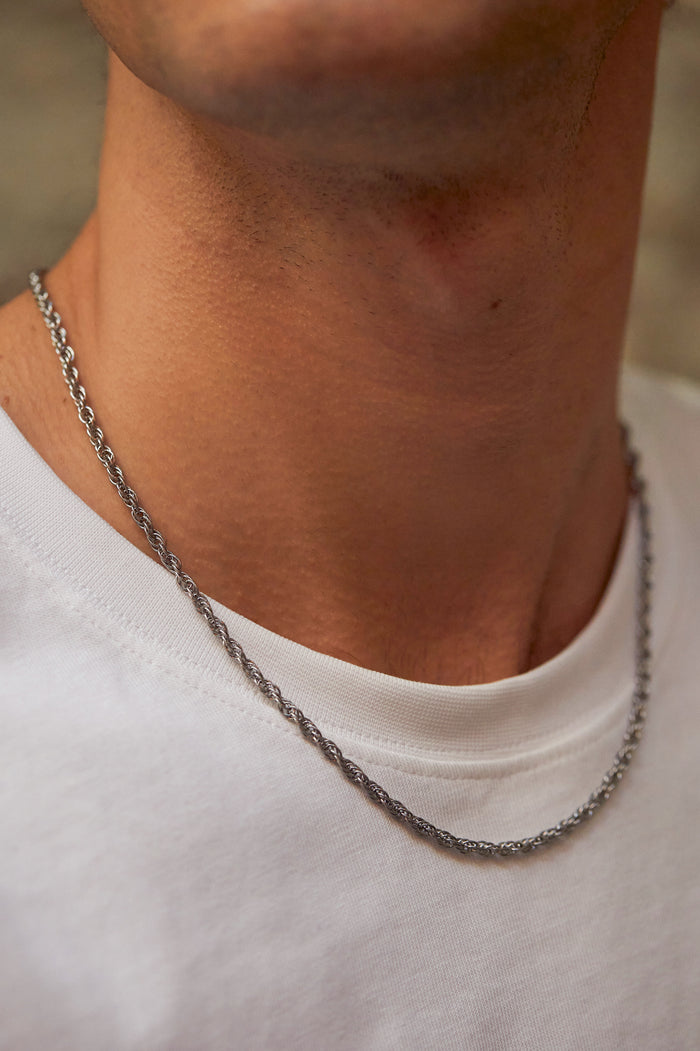 Men's Rope Chain Necklace