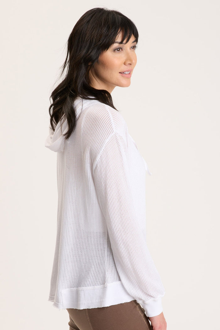 Wearables Mesh Sidel Hoodie