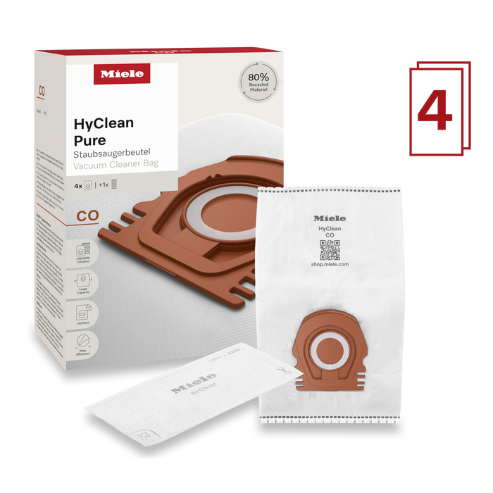 Miele HyClean Pure CO vacuum cleaner bag | 12557080 Miele Vacuum Accessories Euronics Ireland
