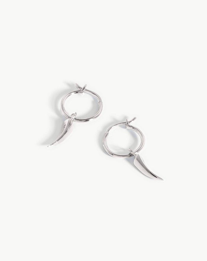 Mini Claw Charm Hoop Earrings Earrings Missoma