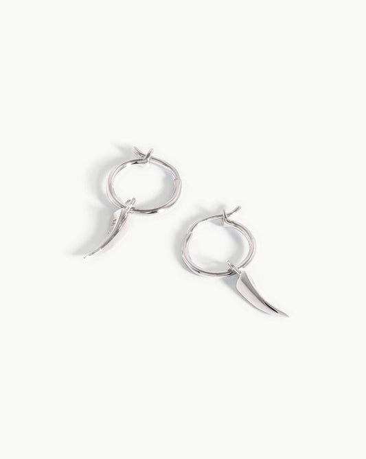 Mini Claw Charm Hoop Earrings Earrings Missoma