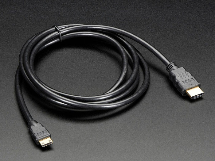 Mini HDMI to HDMI Cable - 5 feet [Discontinued] by The Pi Hut - The Pi Hut