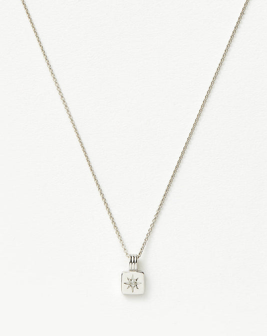 Engravable Star Ridge Pendant Necklace | Sterling Silver Necklaces Missoma