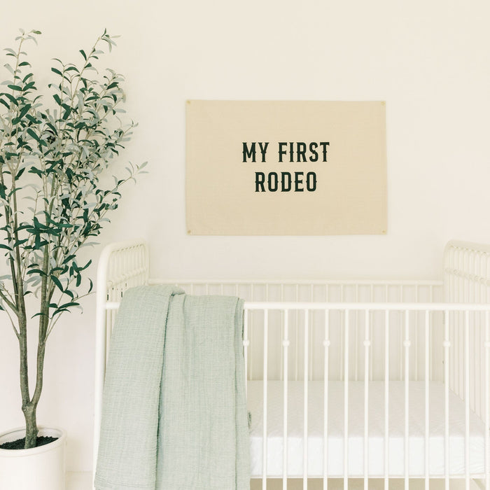 My First Rodeo Wall Hanging Wall Hanging Nursery Decor