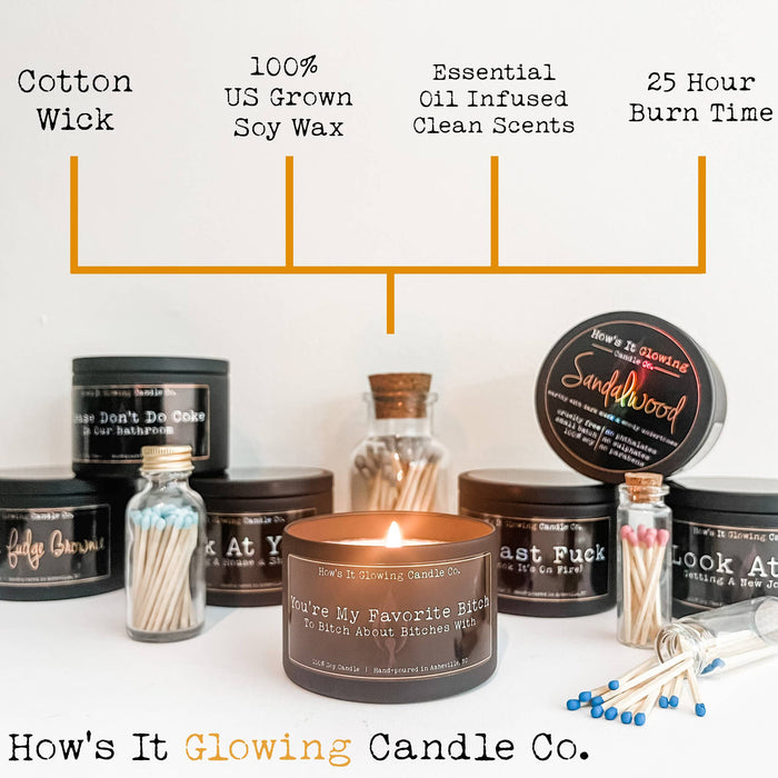 My Last Nerve (Oh Look It's On Fire) | 100% Soy Candle