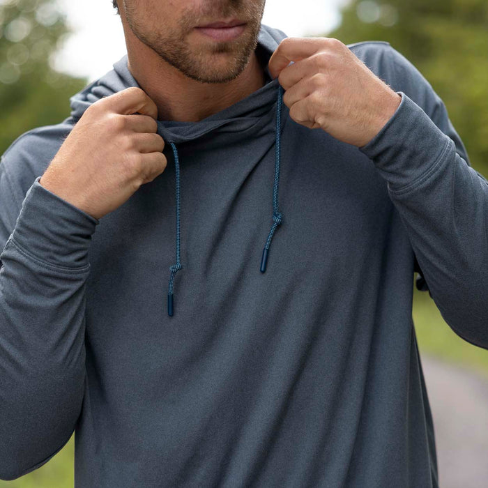 RSVLTS RSVLTS Navy Melange _ Performance Hoodie