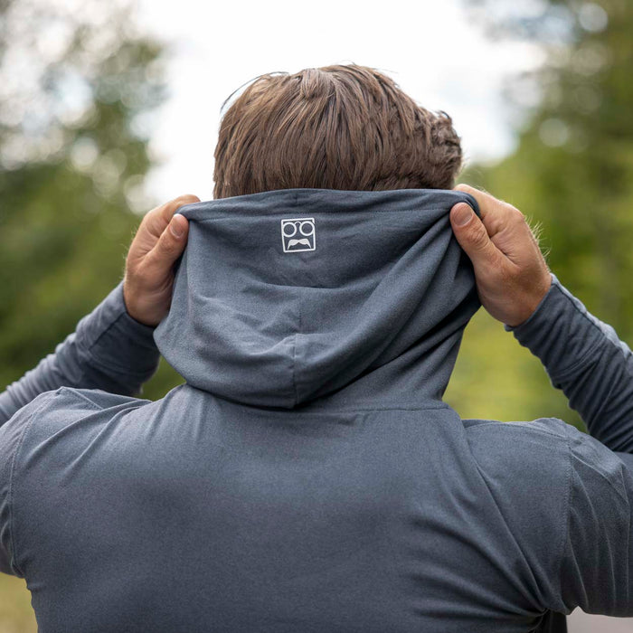RSVLTS RSVLTS Navy Melange _ Performance Hoodie
