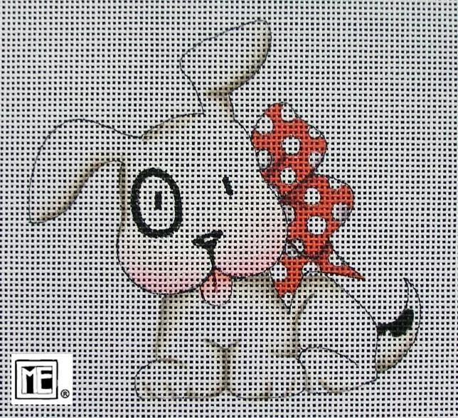 Needlepoint Canvas: Bullseye Dog