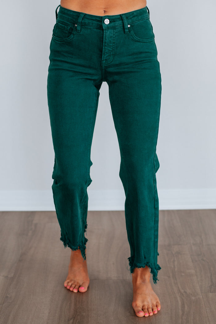 Neona Risen Jeans - Peacock