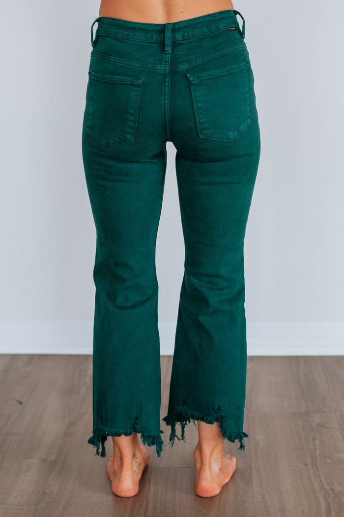 Neona Risen Jeans - Peacock