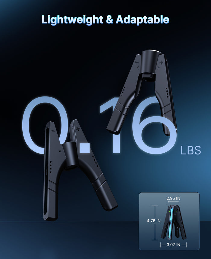 This charger is lightweight, weighing only 0.16lb.