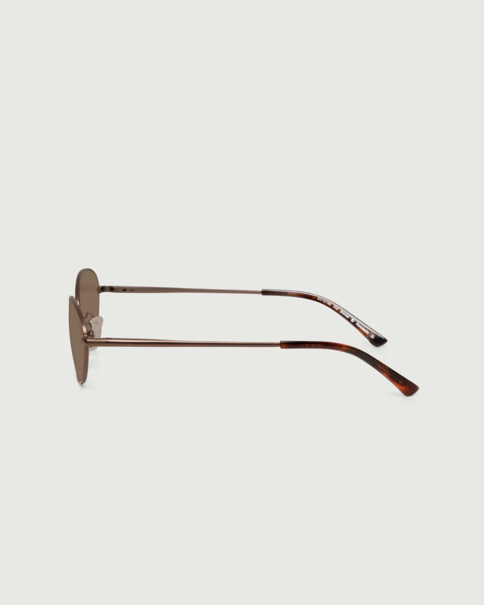 Portobello Adaptive::Nia Eyeglasses Oval Brown metal side