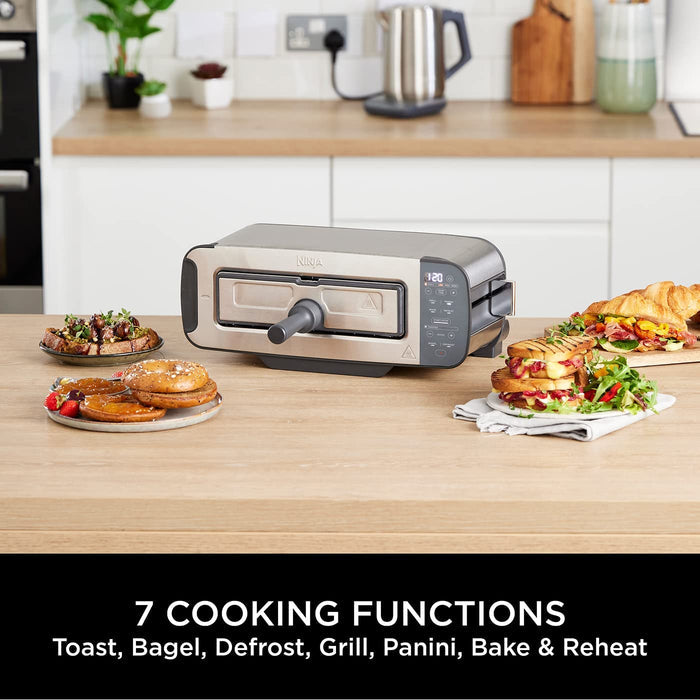 Ninja Foodi 3-in-1 Toaster, Grill & Panini Press | ST202UK