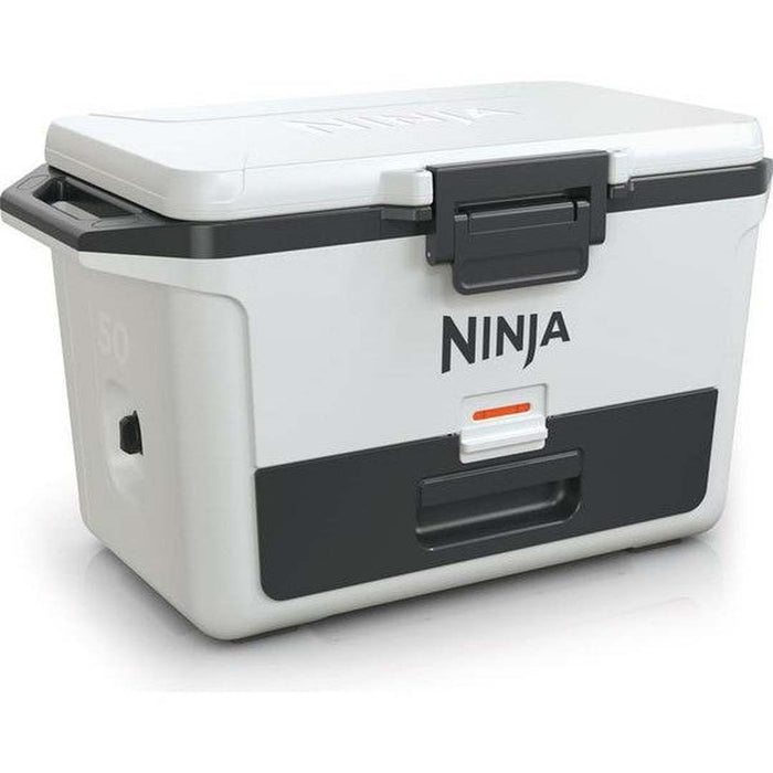 Ninja FrostVault 50QT 47L Hard Cooler with Dry Zone – Cloud White | FB151UKWH Ninja Drinks Cooler Euronics Ireland