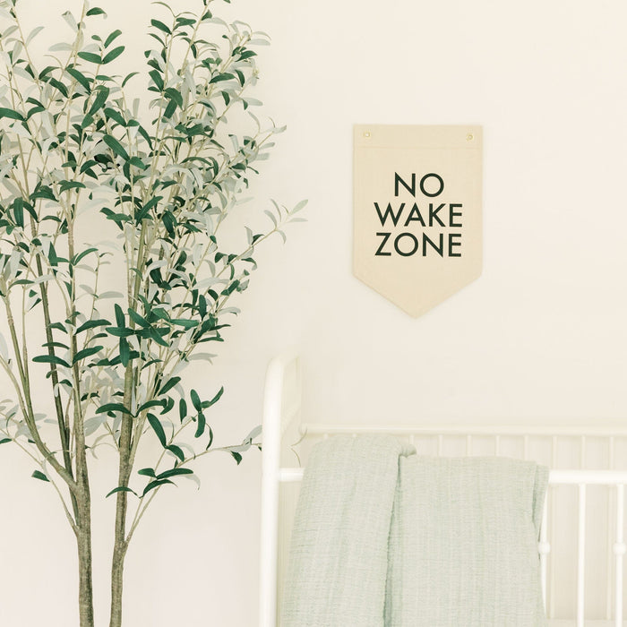 No Wake Zone Wall Hanging Wall Hanging Nursery Decor