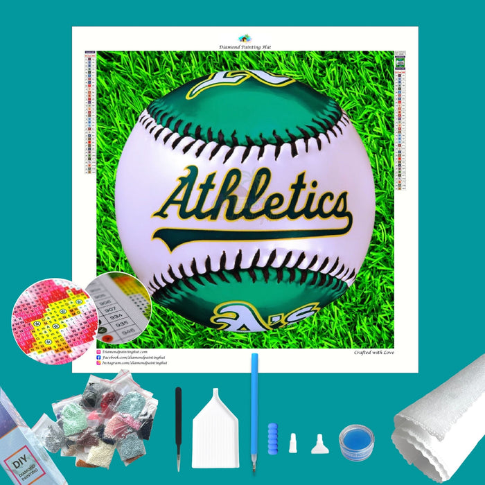 Oakland Athletics MLB Diamond Painting-Diamond Painting Hut