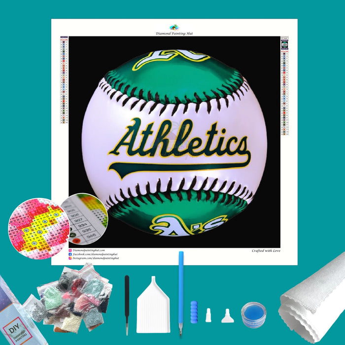 Oakland Athletics MLB Diamond Painting-Diamond Painting Hut