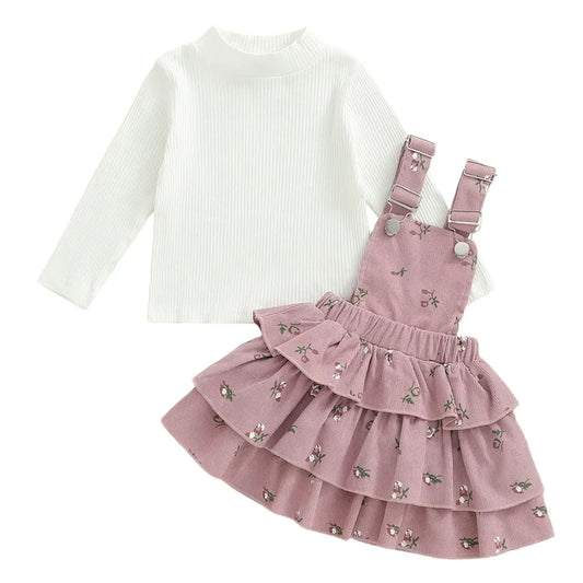 OPHELIA Corduroy Overall Dress Outfit