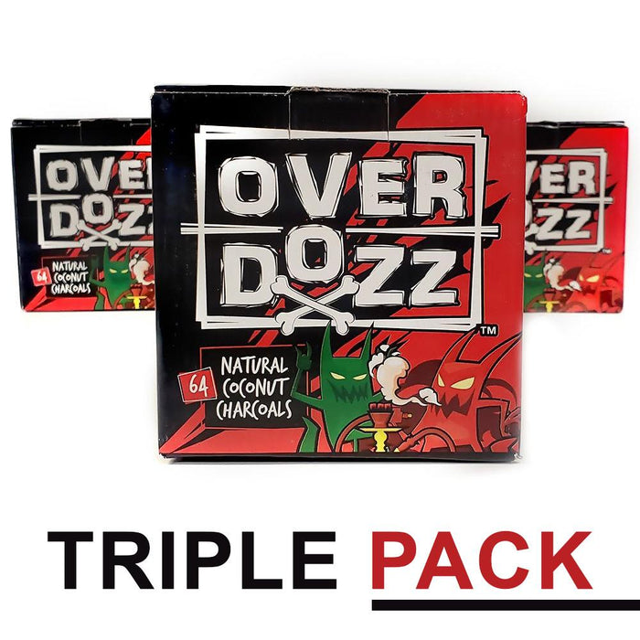 Overdozz Charcoal Triple Pack (Wholesale)