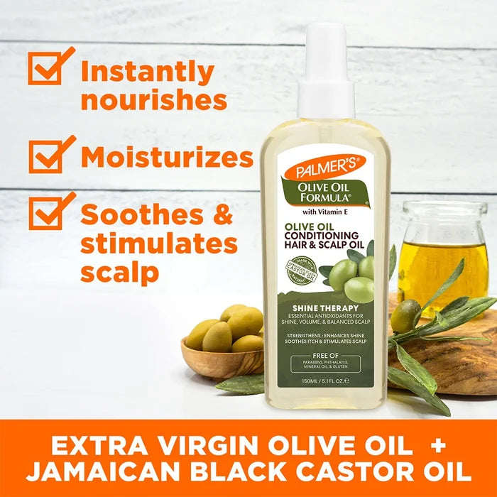Palmer's Olive Oil Formula Conditioning Hair & Scalp Spray Oil 150ml
