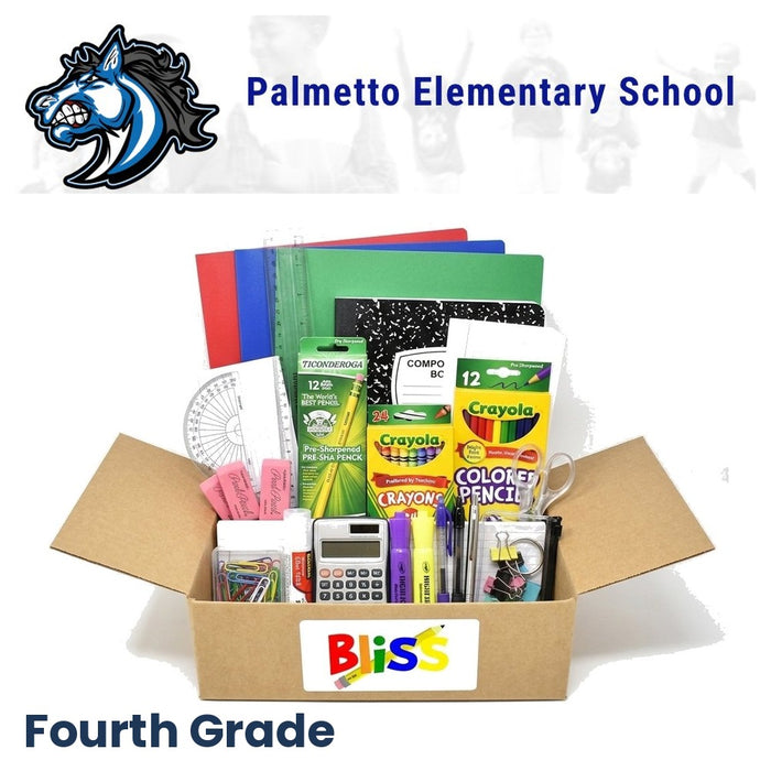 Palmetto Elementary School 4th Grade School Supply Kit
