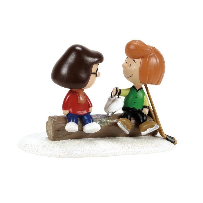 Peanuts Village | Peppermint Patty & Marcie | Village Figures