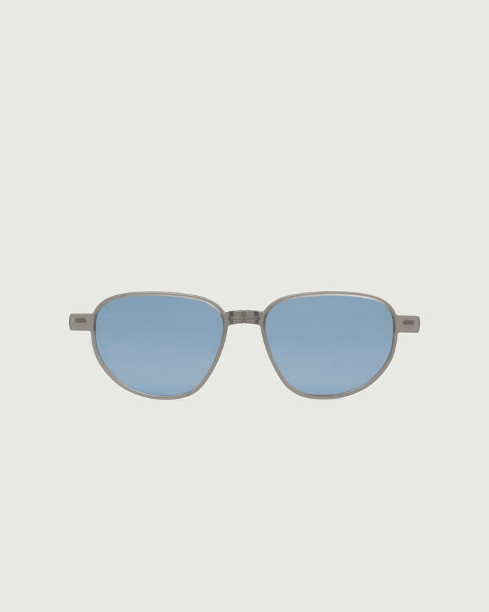 Ocean Polarized::Penn Clip-Ons pilot Blue metal front