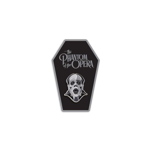 Phantom Of The Opera Enamel Pin (Monochrome)