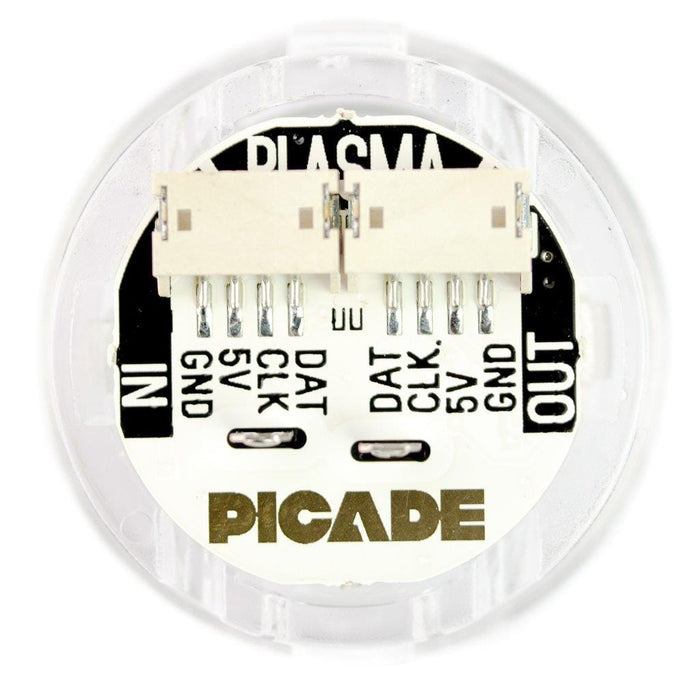 Picade Plasma Kit - Illuminated Arcade Buttons – 6-button kit [Discontinued] by Pimoroni - The Pi Hut