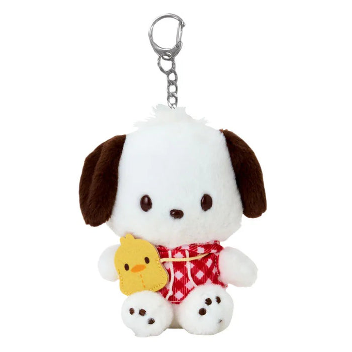 Pochacco Plush Keychain Mascot (I Love Pi-Chans Series) Accessory Japan Original