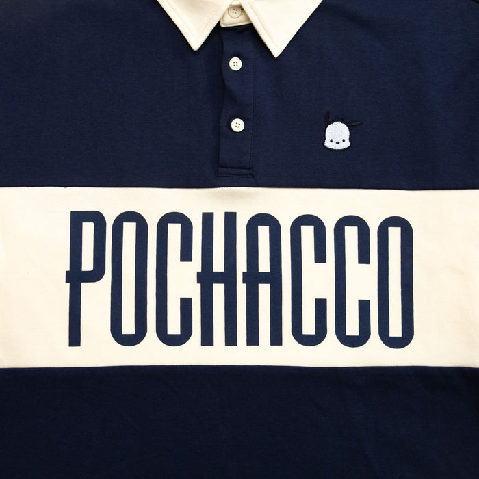 Pochacco x JapanLA Long Sleeve Rugby Polo Apparel JapanLA