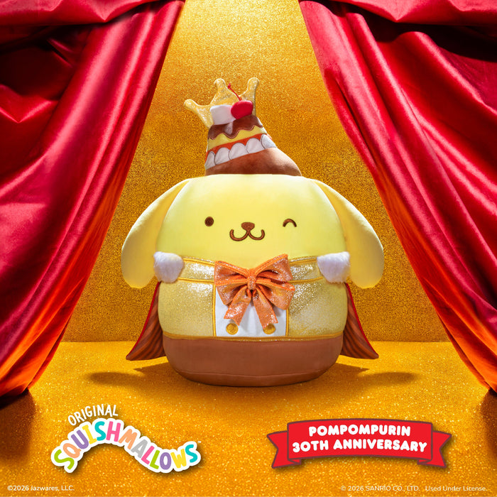 Pompompurin 12" Squishmallows Plush (30th Anniversary) Plush Jazwares