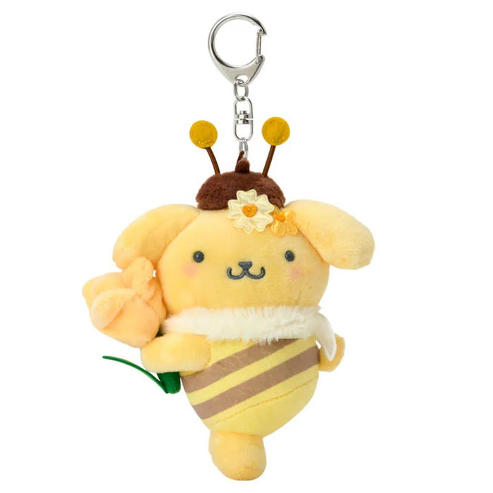 Pompompurin Plush Mascot Keychain (Sweet As Can Bee Series) Accessory Japan Original