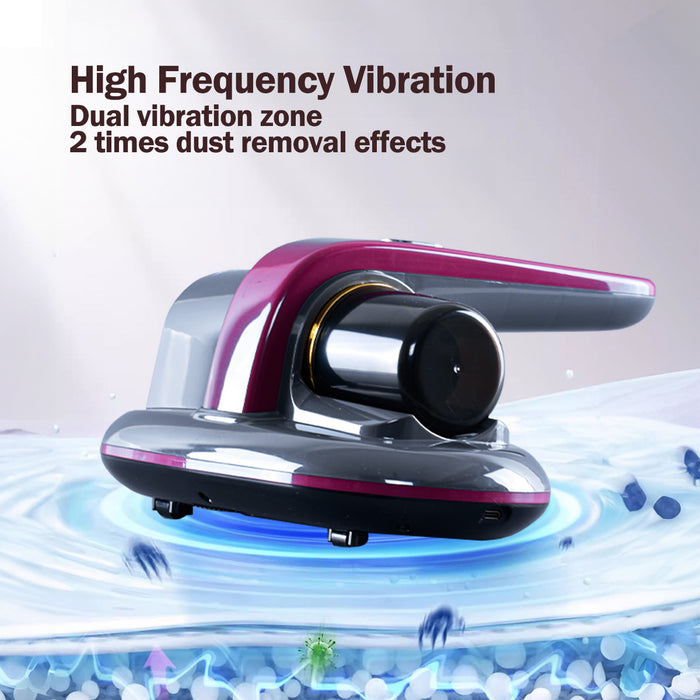 PowerPac Cordless Dust Mite Vacuum Cleaner UV Anti-Dust mite Mattress Bed Sofa Handheld House (PPV1023)