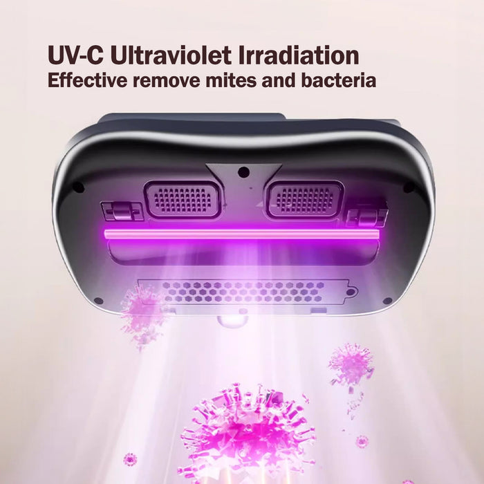PowerPac Cordless Dust Mite Vacuum Cleaner UV Anti-Dust mite Mattress Bed Sofa Handheld House (PPV1023)