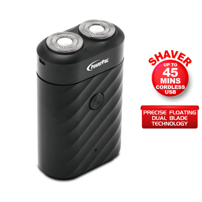 PowerPac Electric Shaver for Man, Rechargeable Shaver for Man (PPS1144)