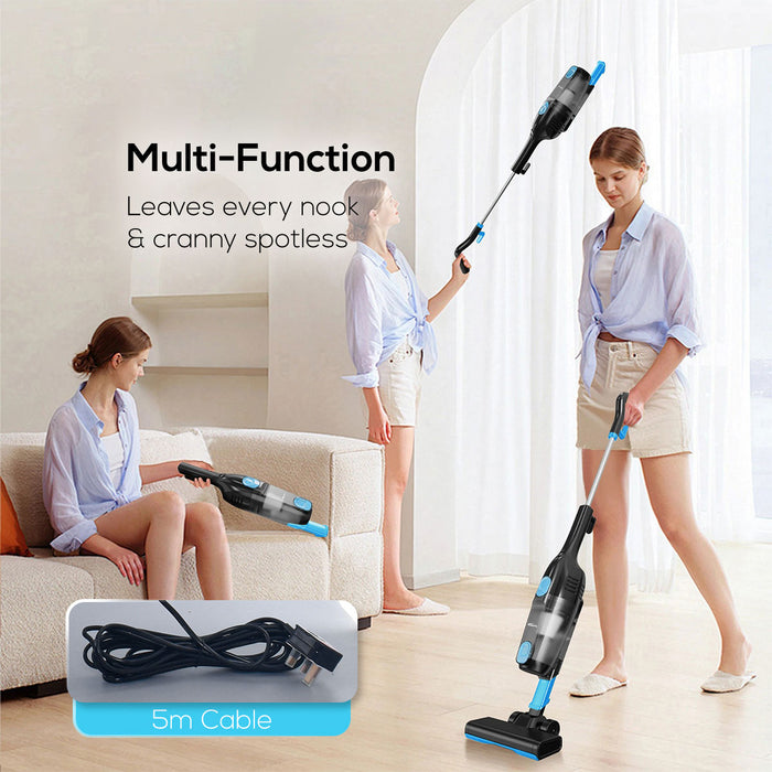 PowerPac Handheld vacuum cleaner, Stick Vacuum Cleaner, Bagless Vacuum Cleaner with HEPA filter 600 Watts (PPV600A)