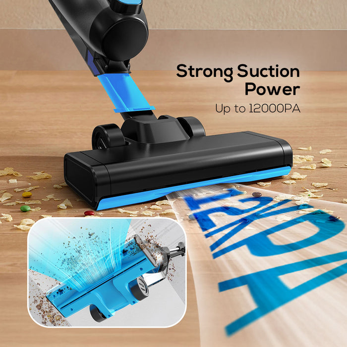 PowerPac Handheld vacuum cleaner, Stick Vacuum Cleaner, Bagless Vacuum Cleaner with HEPA filter 600 Watts (PPV600A)