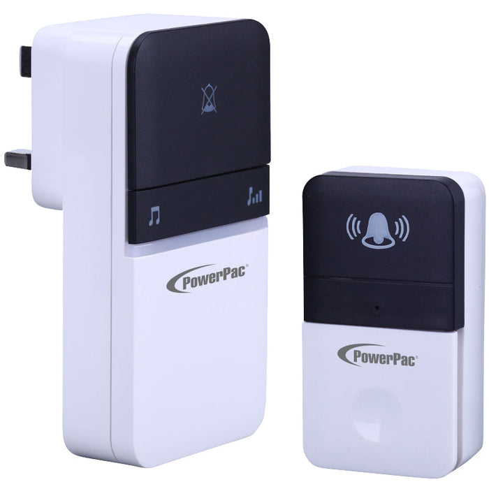 PowerPac Water proof Wireless Door Bell No Battery required (PP3243)
