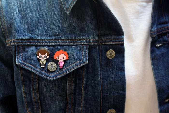 Pretty in Pink – Andie + Duckie Pin Set