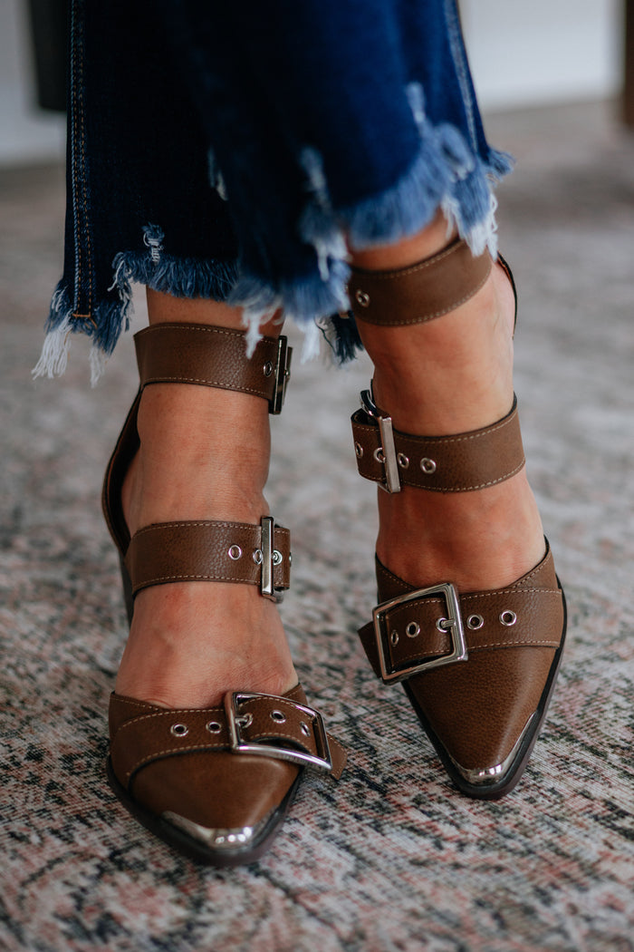Proving My Point Heels - Chocolate