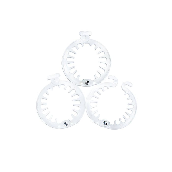 PuffCuff Mini Pack - 2.5 inch (3 Pcs)- Clear