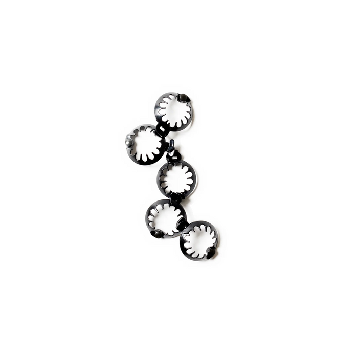 PuffCuff Teeny Pack - 1.25 inch (5 Pcs) Black