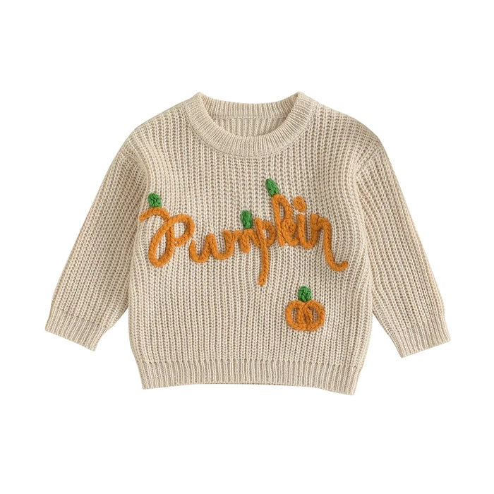 PUMPKIN Beige Knitted Sweater