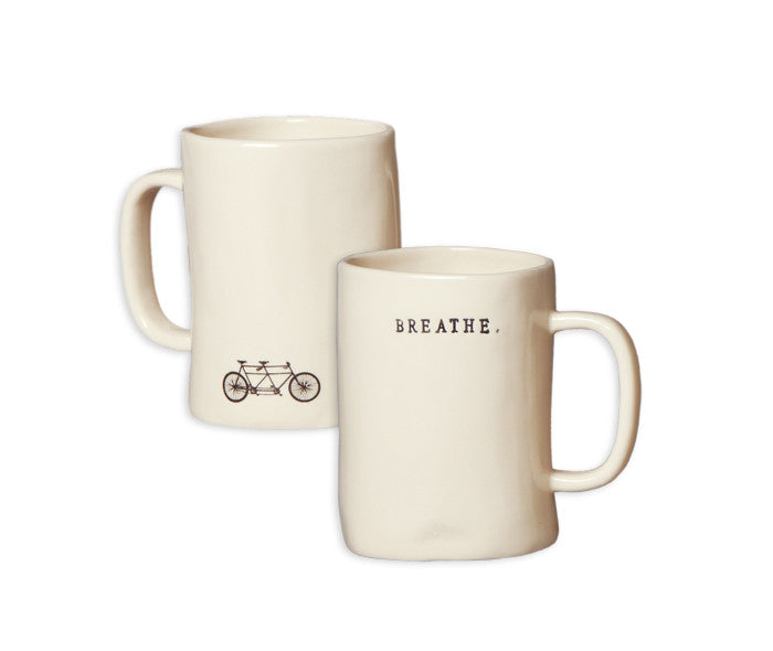 Rae Dunn Bike Mugs - Set of 4