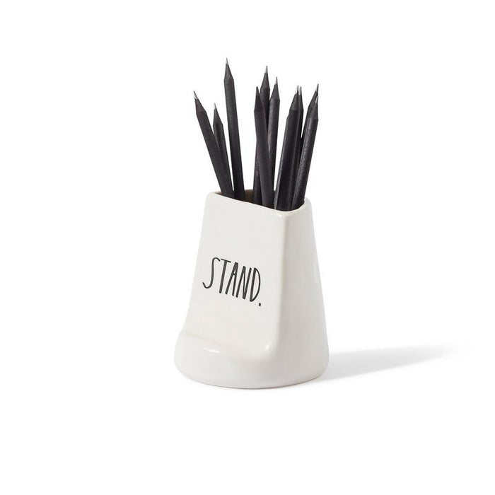 Rae Dunn Clay - Stem Print Utensil + Phone Stand