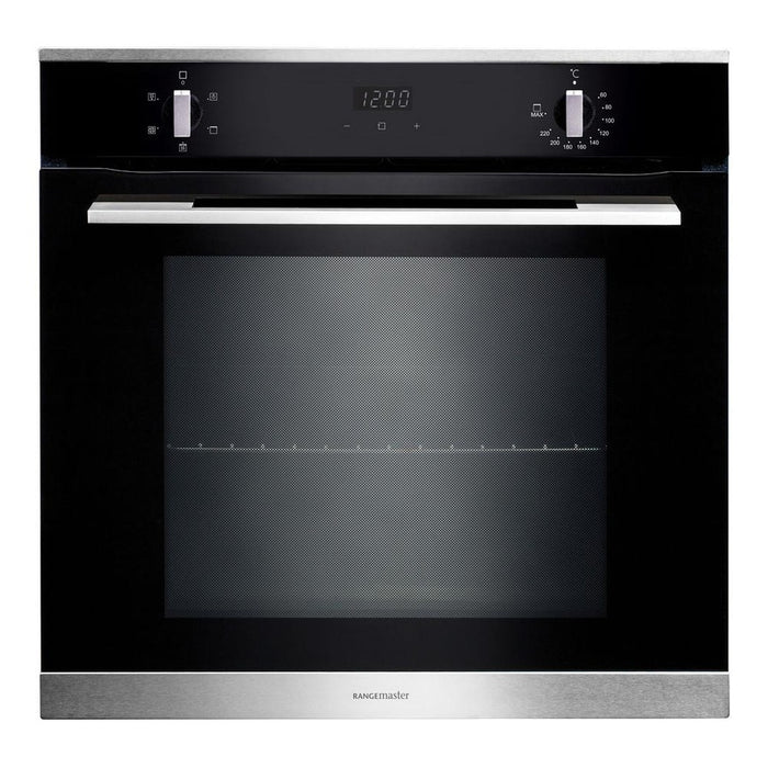 Rangemaster 60cm Single Oven | RMB605BL/SS Rangemaster Oven Euronics Ireland